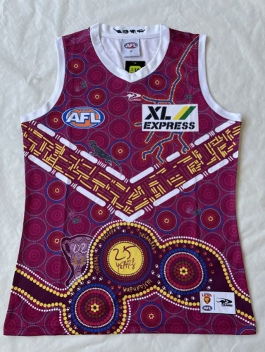 2022/23 Indigenous Lions Red Thailand Rugby Vest-805