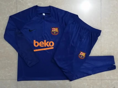 2022/23 Barcelona Blue Thailand Tracksuit Uniform-GDP