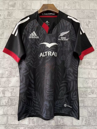 2022 Maori Royal Blue Thailand Rugby Jersey-805