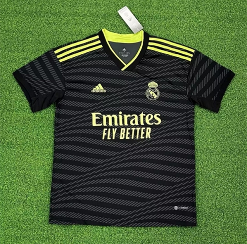 2022-23 Real Madrid 2nd Away Black Thailand Soccer Jersey AAA-715/416/320