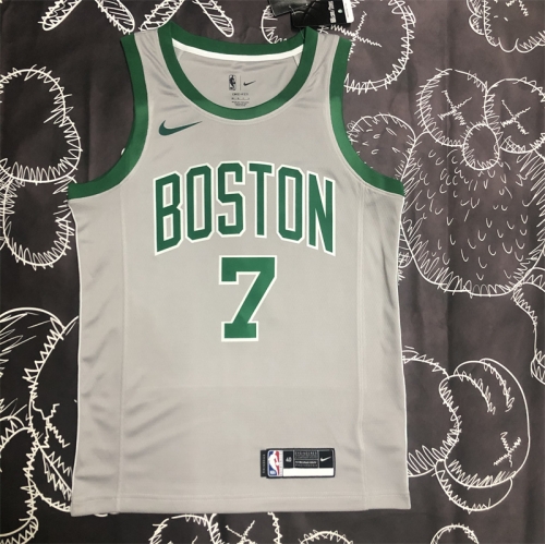 Boston Celtics Gray #7 NBA Jersey-311