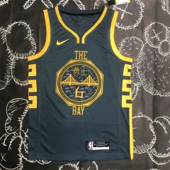 18 Season Golden State Warriors NBA Gray #6 Jersey-311