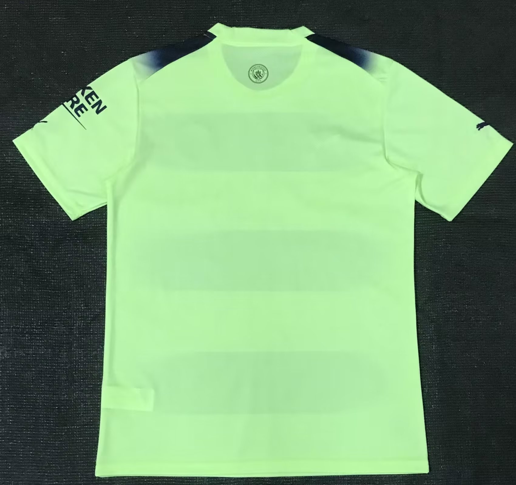 2022/23 Manchester City 2nd Away Fluorescent Green Thailand soccer