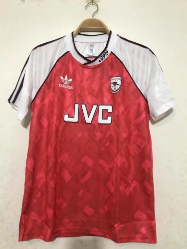 90-92 Retro Version Arsenal Home Red Thailand Soccer Jersey AAA-416