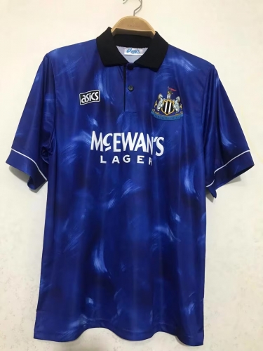 93-95 Retro Version Newcastle United Away White Thailand Soccer Jersey AAA-2011