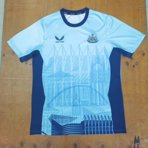 2022/23 Newcastle United Blue & White Thailand Soccer Jersey AAA-522/709