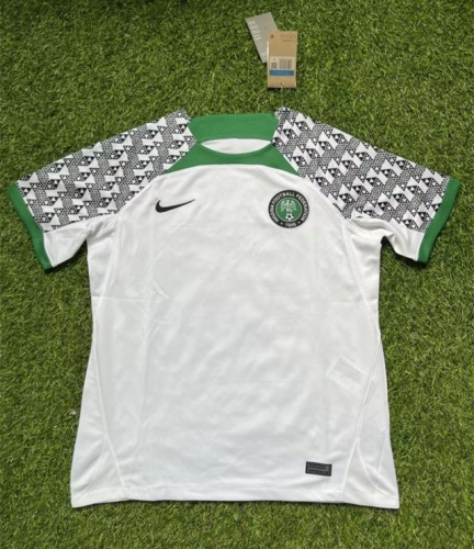 2023/24 Nigeria Away White Soccer Thailand jersey-47/23/709