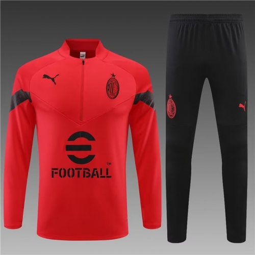 2022/23 AC Milan Red Tracksuit Uniform-801/411