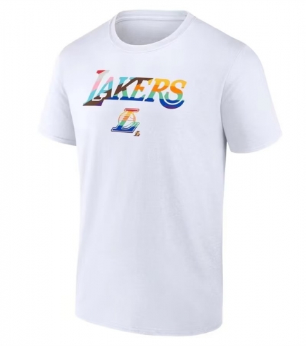 2022/23 NBA Los Angeles Lakers White Cotton Shirts-308
