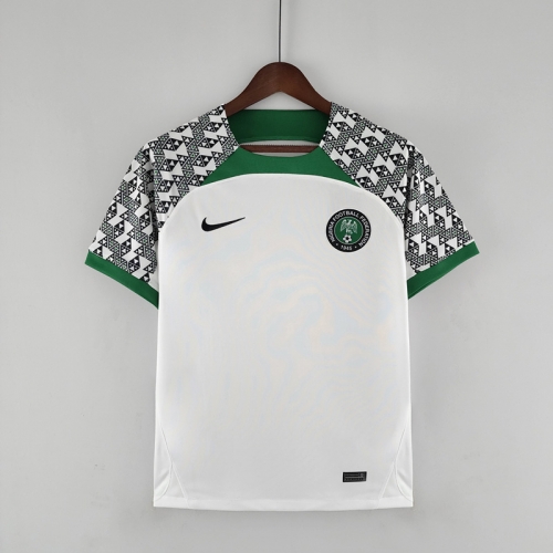 2022/23 Nigeria White & Green Thailand Soccer Training Jersey