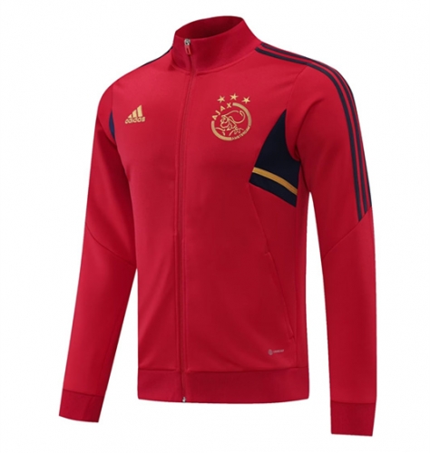 2022/23 Ajax Red Thailand Soccer Jacket Top-LH