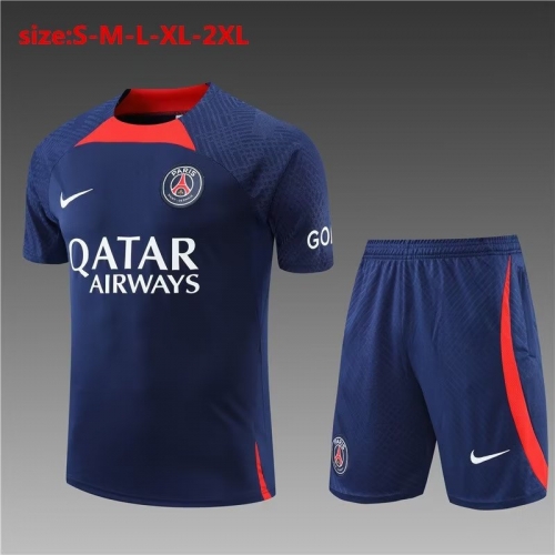 2022/23 Paris SG Royal Blue Soccer Training Uniform-801