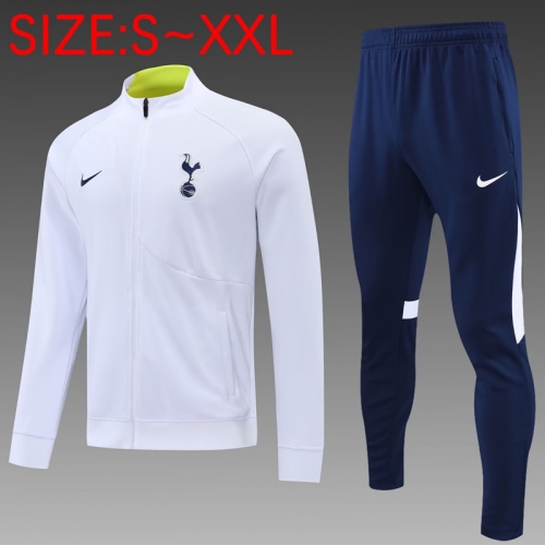 2022/23 Tottenham Hotspur White Thailand Soccer Jacket Uniform-PO