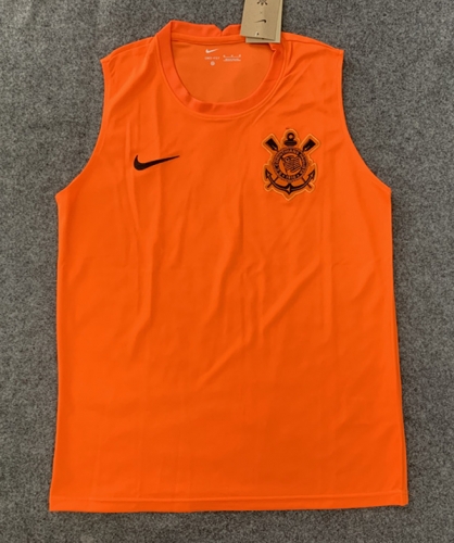 2022/23 Corinthian Orange Thailand Soccer Training Vest Jersey-36