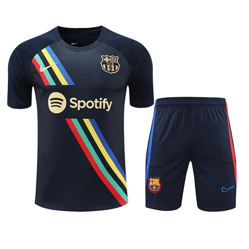 2022/23 Barcelona Royal Blue Thailand Soccer Training Uniform-418