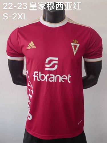 2022/23 Real Murcia Club de Fútbol Red Thailand Soccer Jersey-709