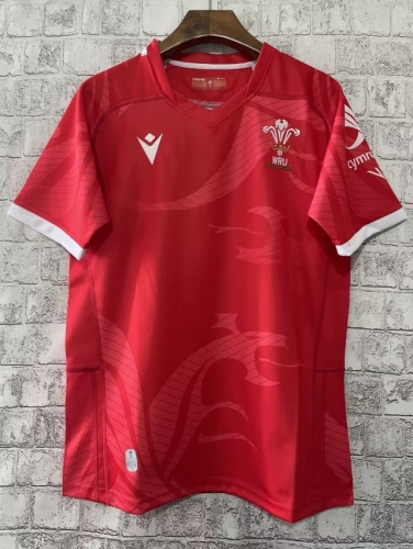 2022-23 Wales Red Thailand Rugby Jersey-805