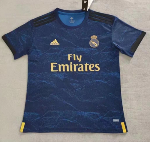 2019-2020 Real Madrid Away Black Thailand Soccer Jersey AAA-510