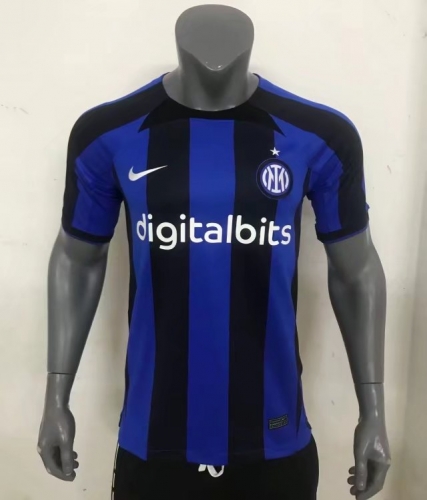 2022/23 Inter Milan Home White & Black Thailand Soccer Jersey AAA-320/705/416