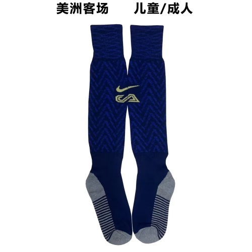 2022/23 Club América Away Royal Blue Thailand Soccer Socks