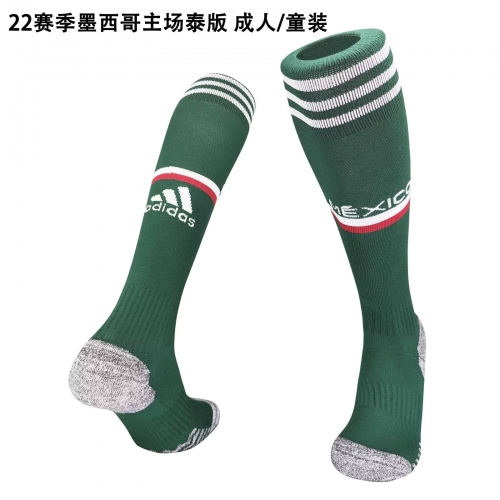 2022/23 Mexico Green Thailand Soccer Socks