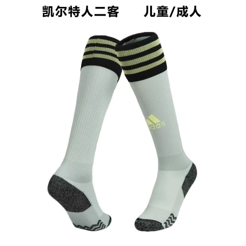 2022/23 Celtic 2nd Away Light Green Thailand Soccer Socks