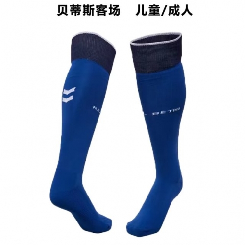 2022/23 Real Betis Away Blue Thailand Soccer Socks