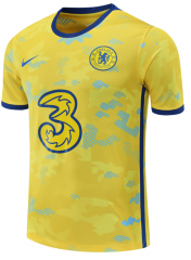 2022/23 Chelsea Yellow Thailand Soccer Training Jersey AAA-418