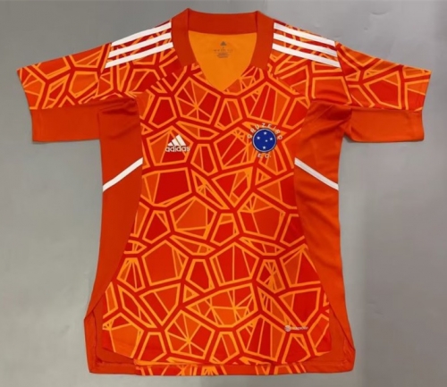 2022 Cruzeiro EC Orange Thailand Soccer Jersey AAA-908