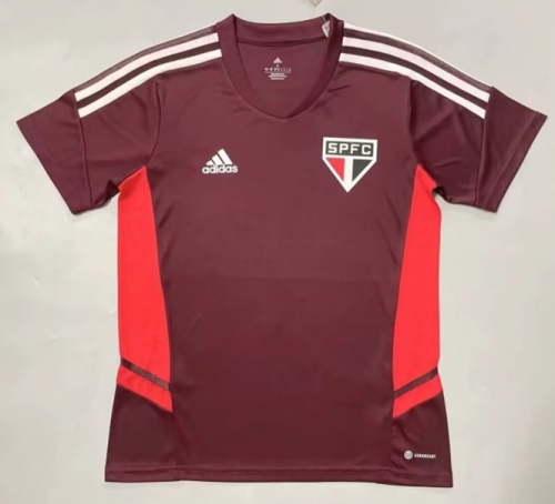 2022/23 Sao Paulo Gray Thailand Soccer Jersey AAA-908