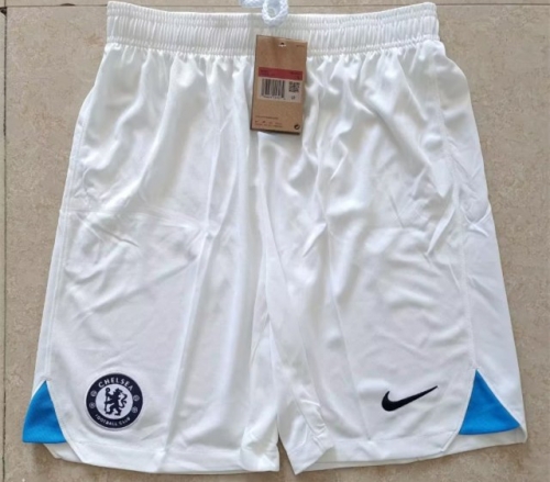 2022-23 Chelsea Away White Thailand Soccer Shorts-509/315