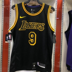 Snake Version Lakers NBA Black #9 Jersey-311