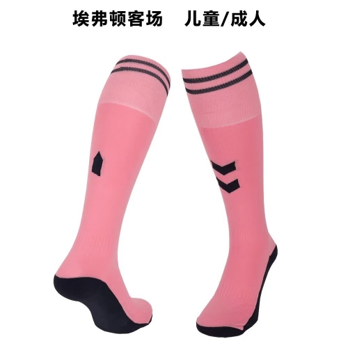 2022/23 Everton goalkeeper Pink Adult/Kids Thailand Soccer Socks