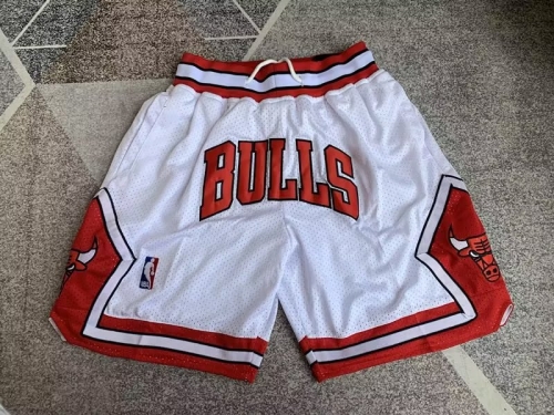 Pocket Version Retro Chicago Bull Red NBA Shorts