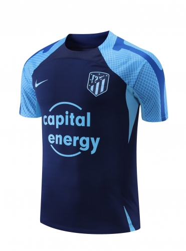 2022/23 Atlético Madrid Blue Soccer Training Jerseys-418