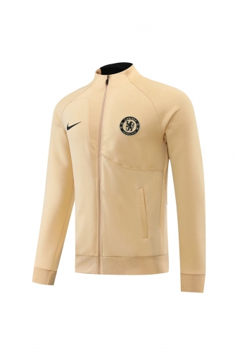 2022/23 Chelsea Khaki Thailand Soccer Jacket Top-LH