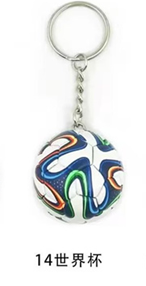 14 World Cup  Football Barcelona Key Chain Pendant Accessories