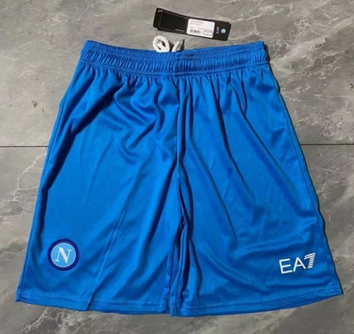 2022/23 Napoli Blue Thailand Soccer Shorts-509