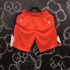 Phoenix Suns Orange NBA Shorts-311