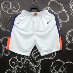 Phoenix Suns White NBA Shorts-311
