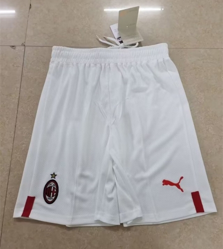 2022/23 AC Milan White Thailand Soccer Shorts-509