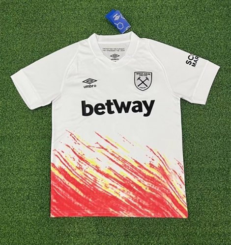 2022/23 West Ham United 2nd Away White Thailand Soccer Jersey AAA-709/47