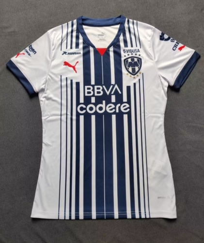 2022/23 Monterrey Away White Thailand Female Soccer Jersey AAA-912