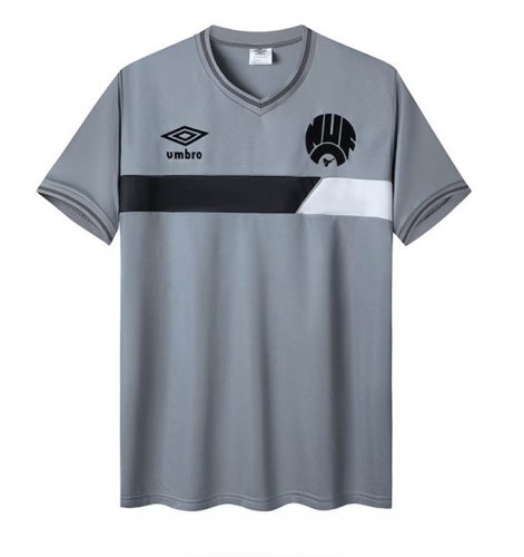 1983-1985 Retro Version Newcastle United Away Gray Thailand Soccer Jersey AAA-2011