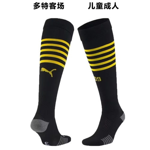 2022/23 Borussia Dortmund Away Black Thailand Soccer Socks