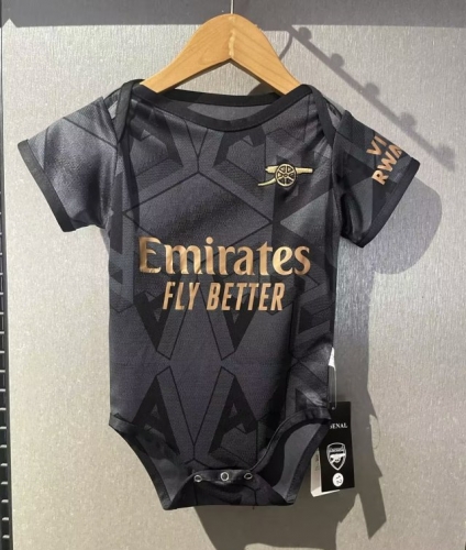 2022/23 (Size 9-12) 2022/23 Arsenal Away Gray Baby Soccer Uniform-308