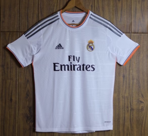 13-14 Retro Version Real Madrid Home White Thailand Soccer Jersey AAA-811/601