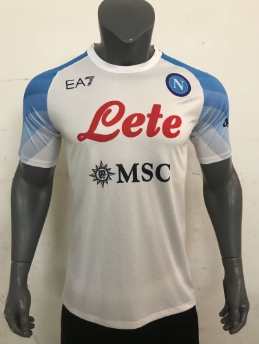 2022-23 Napoli Away White Thailand Soccer Jersey AAA-JY/07/416