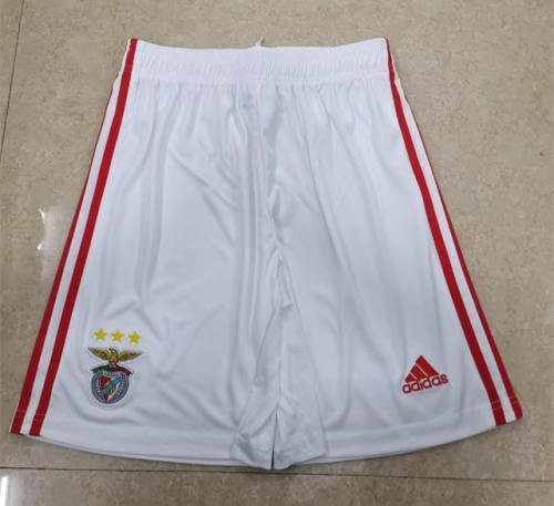 2022/23  Benfica Home White Thailand Soccer Shorts-315