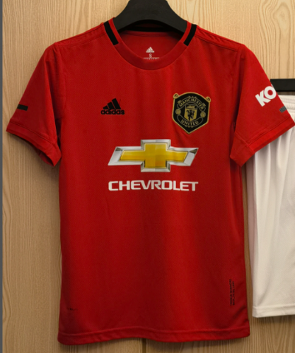 2019-2020 Manited United Home Red Thailand Soccer Jersey AAA-TJ